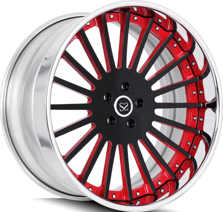 Red Center 2PC kute felgi