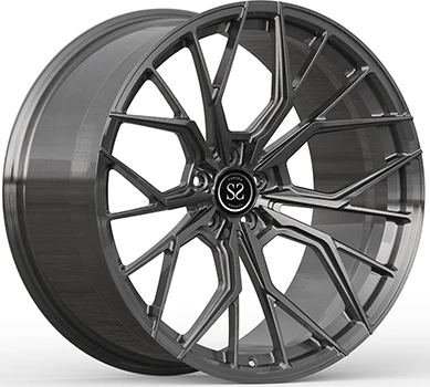 22x10 i 22x11 Szare niestandardowe kute felgi 1-częściowe do BMW M3