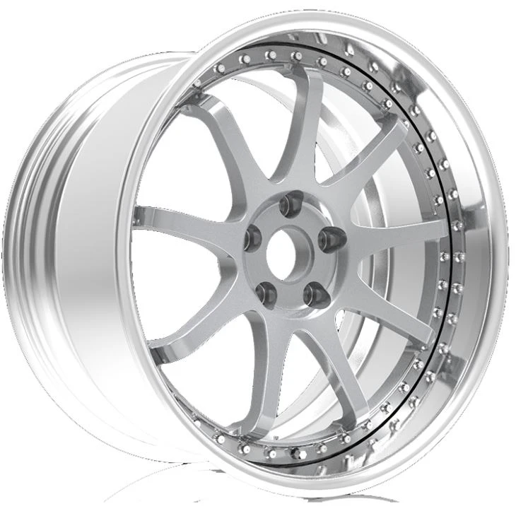 18-22-calowe 2-PC Kute polerowanie ust Srebrne kute felgi aluminiowe do Benz C63