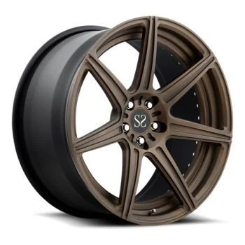 20-calowe schodkowe brązowe 2-PC kute felgi MERCEDES-BENZ Lexus Mustang Maserati Ferrari Audi Lamborghini