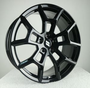Gloss Black Kute 1-częściowe niestandardowe felgi dla Durango