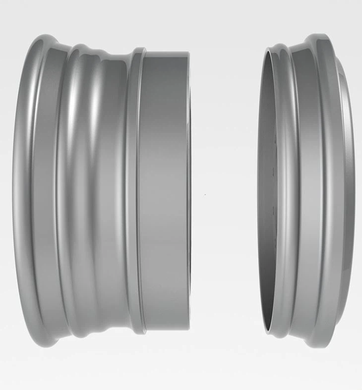 19.5x8.25 2- Piece Forged Alloy Armoured Wheels For Army / 2 Piece Amoured Vehicle Wheels For Military