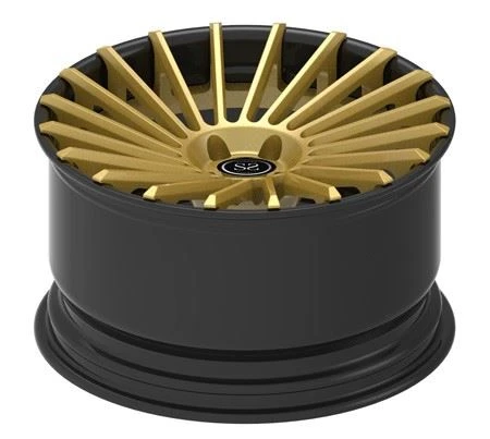 Multi-spoke 2 Piece Disc And Barrel Aluminum Alloy Forged Rims 19 20 21 Inch Rs6 Car Wheels