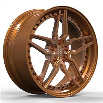 Rynek wtórny Gloden Szczotkowane 21-calowe 2-częściowe felgi aluminiowe Kute do kół samochodowych Bmw M5 M6