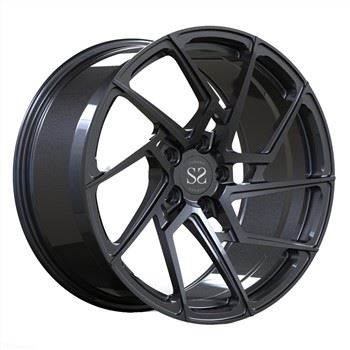 Dla M3 1 Piece Forged Monoblock Black Car Wheels Alloy Niestandardowe kierunkowe wklęsłe felgi