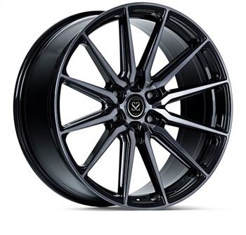 SSWS1023 dla Audi SQ5 Custom 19 20 21 i 22 cale 1 PC Kute felgi aluminiowe połysk czarny 5x112