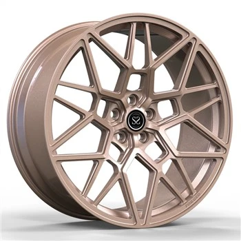 23-calowe 23x10 wklęsłe monoblokowe 1-częściowe felgi w kolorze różowego złota kute koła Ranger Rover Svr